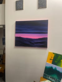 Image 2 of For Me, It’s Balaton - mixed media on canvas, 80x100 cm