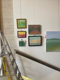 Image 2 of My Budapest- spring '25 - oil on canvasboard, framed