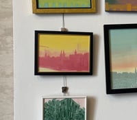 Image 1 of My Budapest- spring '25 - oil on canvasboard, framed