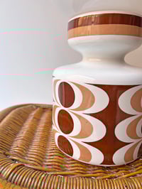 Image 4 of LÁMPARA DE MESA CERÁMICA ESTAMPADA CON GLOBO, AÑOS 60