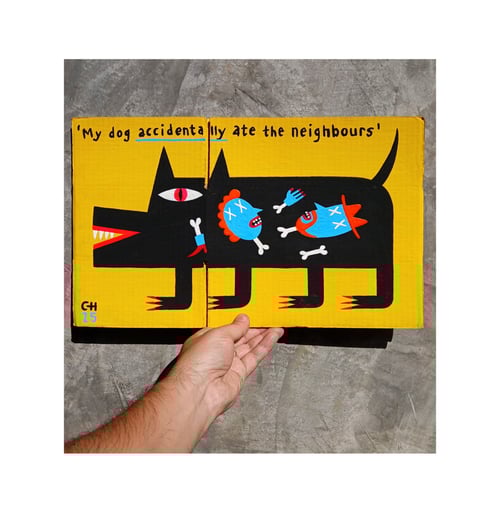 Image of MY DOG ACCIDENTALLY ATE THE NEIGHBOURS