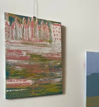 My Budapest - Batthyány square, Monet palette - '25 - oil on canvas