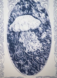 Image 4 of Méduse carte postale / jellyfish postcard