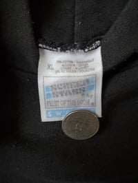 Image 3 of Vintage Meruader 90’s  Demo Skull embroidered Hoodie XL 