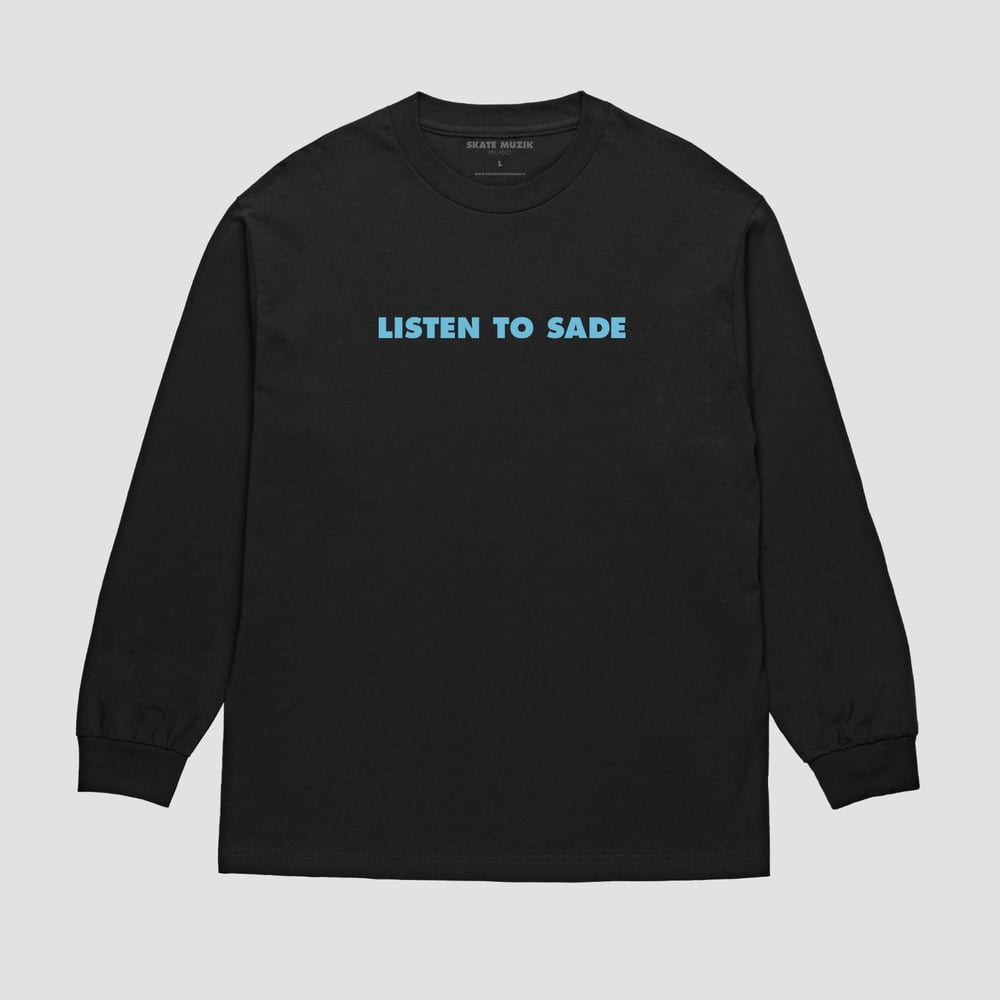 Image of Listen to Sade tee (Diamond Life edition) 