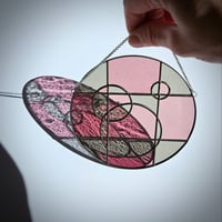 Image 2 of Geometric Bubble Panel - Cherry Coke