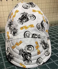 Image 2 of WELDING CAP Hat 6 Panel w/ No Band Sewing Pattern - PDF Download 