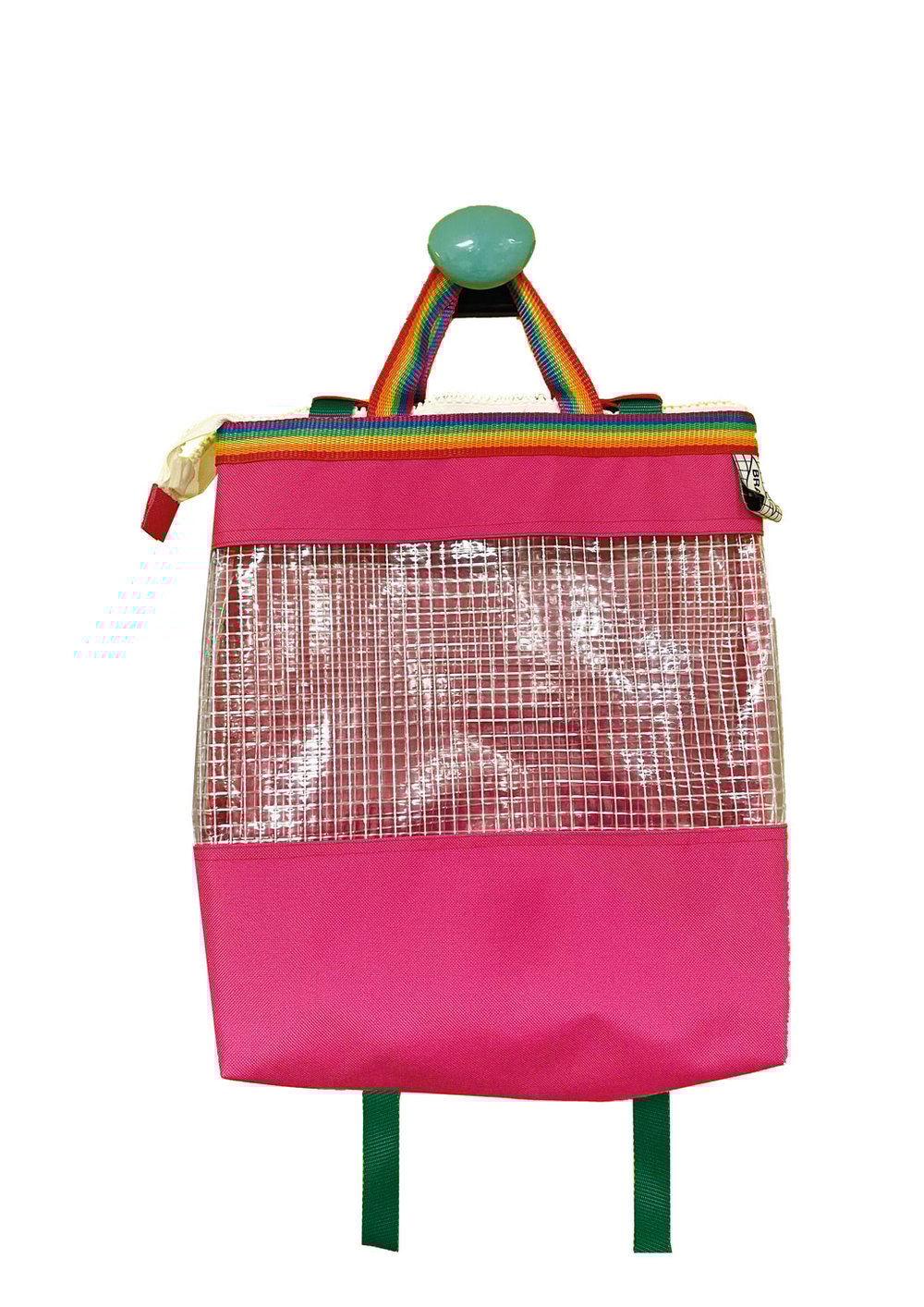 Image of Ghostbag rose fuchsia / vert