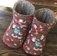 Image 2 of Baby Bootie Slippers Sewing Pattern * PDF Download