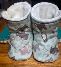 Image 3 of Baby Bootie Slippers Sewing Pattern * PDF Download