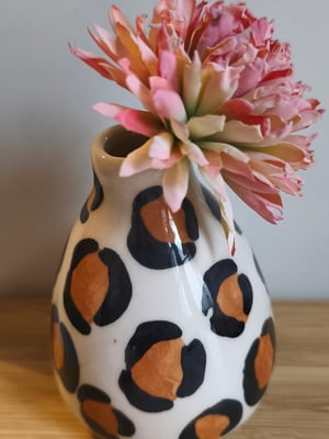 Image of   Petit vase leopard