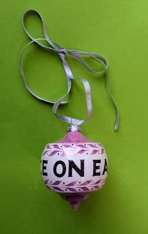 Peace and Joy Baubles