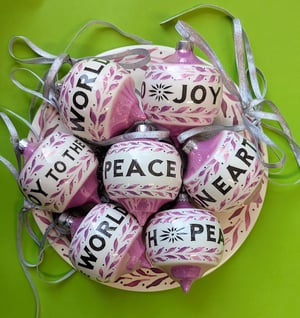 Peace and Joy Baubles