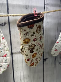 Image 3 of Quilted TRENDY Oven Mitt SEWING Pattern - PDF Download