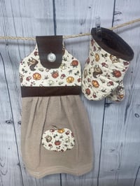 Image 5 of Quilted TRENDY Oven Mitt SEWING Pattern - PDF Download