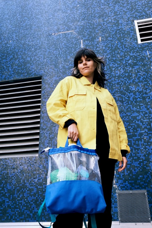 Image of Ghost bag bleu royal / vert