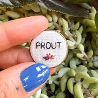 Broche prout #1