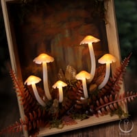 Image 2 of Glowing Fungi autumn forest window