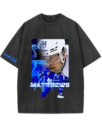 Image 1 of Auston Matthews Acid Wash Tee