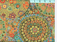 Image 2 of Double Sided Rust Brique Linen Millefiore Antique  Shade 40cm