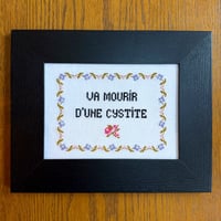 Va mourir d'une cystite