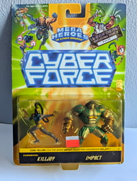 Image 1 of CyberForce Mega Heroes “Killjoy vs. Impact” Battle Set