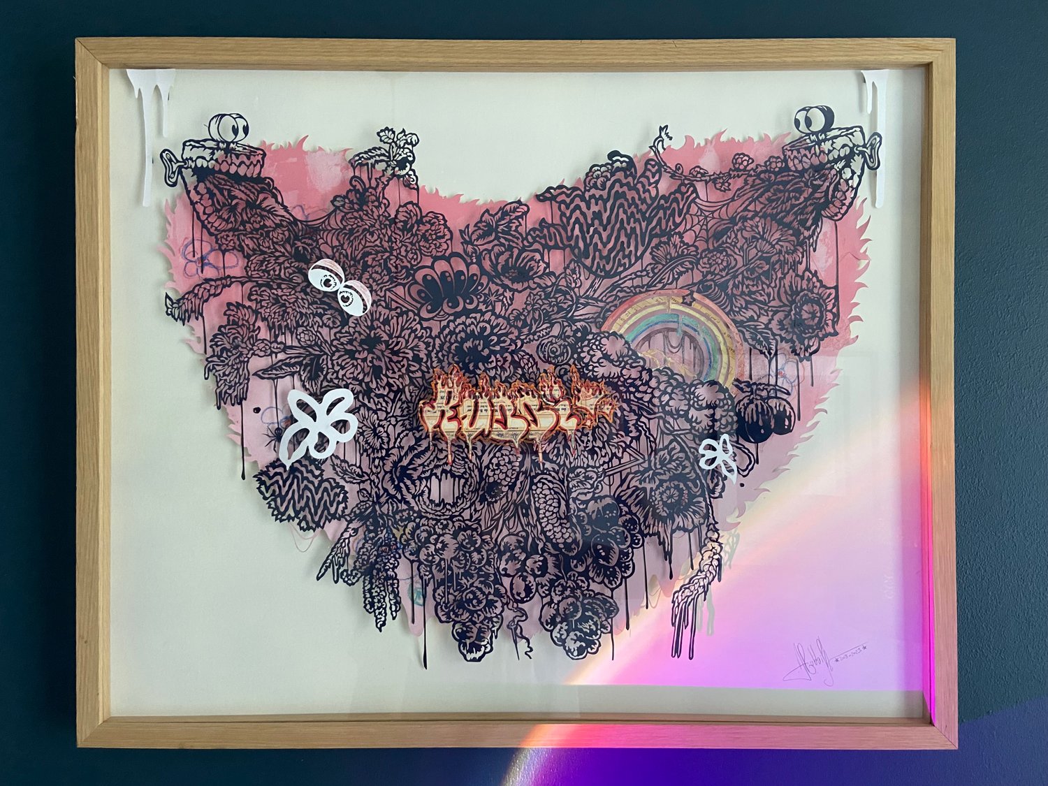 ✨Gerbe Végétal✨pièce Originale 👁️👁️. 