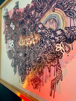 ✨Gerbe Végétal✨pièce Originale 👁️👁️. 