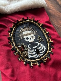 Image 3 of Embellished Xmas Stocking Rounded Trim (A)
