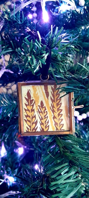 Mini-Masterpiece in a Brass Frame