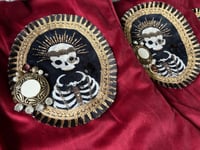 Image 3 of Embellished Xmas Stocking Striped Trim (B)