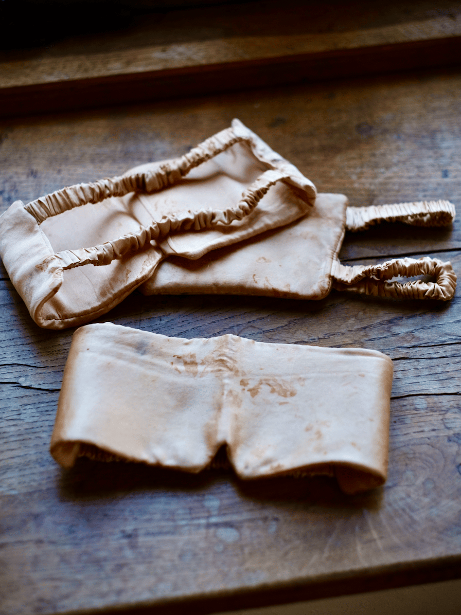 Image of Silk Eye Mask: Acacia Dye