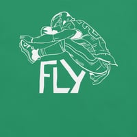 Image 5 of FLY Tee in Kelly Green