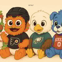 Image 2 of Philly Mascot Babies digital print