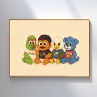 Image 3 of Philly Mascot Babies digital print
