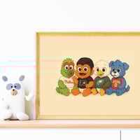 Image 5 of Philly Mascot Babies digital print