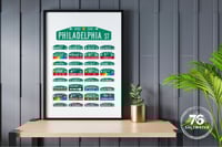 Image 9 of Philadelphia Street Sign Art Print: City Wall Decor (Digital Download)