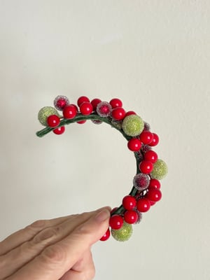 Image of Luscious Berries Tiara Headband for Blythe Dolls 
