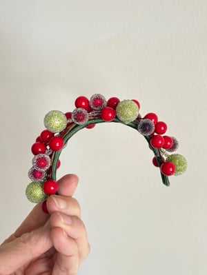 Image of Luscious Berries Tiara Headband for Blythe Dolls 