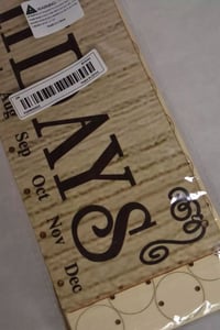 Image 3 of Family Birthday Reminder Wall Hanging Kit