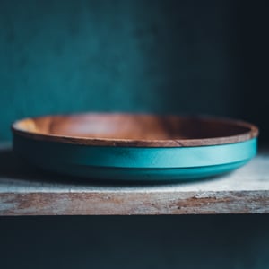 Image of Porthleven Plate - Teal