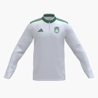 PRE-ORDER: HSF 1/4 Zip Sweatshirt - White