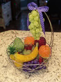 Traditional Bling Fruit Basket