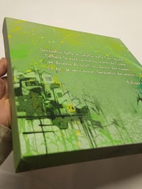 Image 2 of Poeme sur toile (painting on canvas)