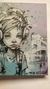 Image 5 of Génération des espoirs - portrait Sally (painting on canvas)