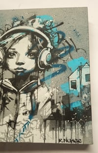 Image 4 of Génération des espoirs - portrait Marie (painting on canvas)