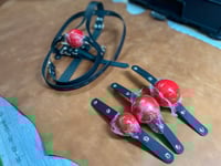 Image 5 of Leather Training Harness Gag - Interchangeable System - Style 2 (Updated Version)