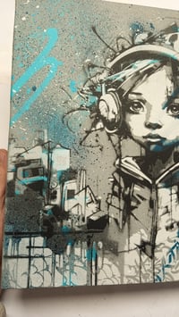 Image 2 of Génération des espoirs - portrait Marie (painting on canvas)