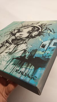 Image 4 of Génération des espoirs - portrait Marie variation (painting on canvas)