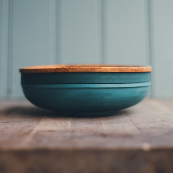 Image of Large Pentire Bowl - Tone Tone Teal